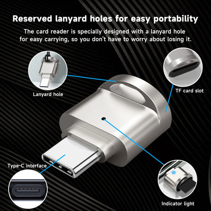 PocketVision USB-C Micro-SD Reader